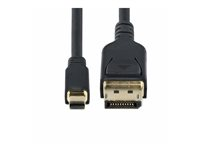 StarTech.com Mini DP to DisplayPort 1.4 Cable 8K 60Hz HBR3 4K - DisplayPort-kabel - Mini DisplayPort (hane) till DisplayPort (hane) spärrad - Displayport 1.4/Thunderbolt 2 - 3.1 m - 8K60 Hz (7680 x 4320) stöd, 4K120 Hz (3840 x 2160) stöd - svart DP14MDPMM10F