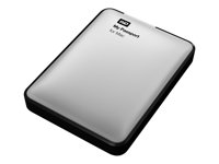 WD My Passport for Mac WDBZYL0020BSL - Hårddisk - krypterat - 2 TB - extern (portabel) - USB 3.0 - silver WDBZYL0020BSL-EESN
