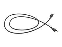 mophie essentials - USB-kabel - 24 pin USB-C (hane) till 24 pin USB-C (hane) - 1 m - USB Power Delivery (60W) - svart 409911863