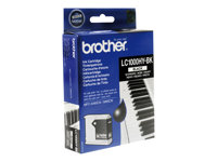 Brother LC1000HYBK - Lång livslängd - svart - original - bläckpatron - för Brother MFC-5460CN, MFC-5860CN LC1000HYBK