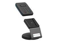 Compulocks Universal EMV Smartphone Security Stand - Ställ - för mobila enheter - låsbar - svart - väggmonterbar, skrivbord, bänk 199BSLDDCKB