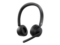 Microsoft Modern Wireless Headset - Headset - på örat - Bluetooth - trådlös - svart - Certifierad för Microsoft-teams 8JR-00007