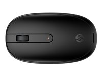 HP 245 - Mus - höger- och vänsterhänta - optisk - 3 knappar - trådlös - Bluetooth 5.1 - svart 81S67AA