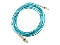 HPE Premier Flex - Nätverkskabel - LC multiläge (hane) till LC multiläge (hane) - 30 m - 30 m - fiberoptisk - OM4 - för HPE SN3600B 32, SN6610C 32, SN6710C 64, SN6720C 64, SN6750, SN8500C/SN8700C 48, SN8700C 64 QK736A