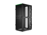 APC NetShelter SX Gen 2 - Rack skåp - 1991 H x 800 B x 1070 D mm, med sidor - golvstående - svart - 42U - 19" AR3180B2