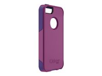 OtterBox Commuter Apple iPhone 5 - Fodral för mobiltelefon - silikon, gummi - uppsving 77-23395