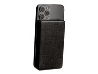 mophie snap+ juice pack mini - Trådlös laddningsmatta/powerbank - 5000 mAh - svart 401107912