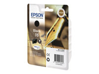 Epson 16 - 5.4 ml - svart - original - bläckpatron - för WorkForce WF-2010, 2510, 2520, 2530, 2540, 2630, 2650, 2660, 2750, 2760 C13T16214010