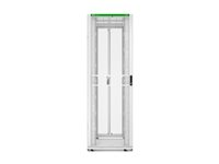APC NetShelter SX Gen 2 - Rack skåp - 2258 H x 750 B x 1200 D mm, med sidor - golvstående - vit - 48U - 19" AR3357W2