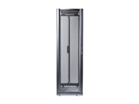 APC NetShelter SX Enclosure with Roof and Sides - Rack - svart - 42U - 19" - TAA-kompatibel AR3300