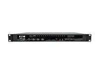 Eaton Tripp Lite series 16-Port KVM Switch Cat5 Over IP 1 Local 2 Remote User 1U TAA GSA - Omkopplare för tangentbord/video/mus - CAT5 - 16 x KVM port(s) - 1 lokal användare - 2 IP-användare - skrivbordsmodell - TAA-kompatibel B064-016-02-IPG