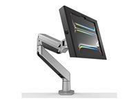 Compulocks iPad Pro M4 11" (2024), Apex Enclosure Reach Articulating Arm - Monteringssats (hölje, vridbar arm) - för surfplatta - låsbar - höggradig aluminium - svart, silver - skärmstorlek: 11" - disk-monteringsbar - för Apple 11-inch iPad Pro M4 Wi-Fi, M4 Wi-Fi + Cellular 660REACH11PAPX4B
