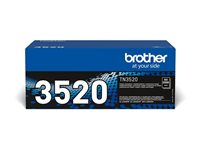 Brother TN3520 - Svart - original - tonerkassett - för Brother HL-L6400DWTT, MFC-L6900DW, MFC-L6900DWTZ, MFC-L6970DW, MFC-L6970DWT TN3520