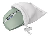 CHERRY GENTIX BT - Mus - optisk - 7 knappar - trådlös - Bluetooth 4.0 - agavgrön JW-7500-18
