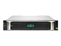 HPE Modular Smart Array 2062 10GBase-T iSCSI LFF Storage - 6th Generation - hårddiskarray - 3.84 TB - 12 fack (SAS-3) - SSD 1.92 TB x 2 - iSCSI (10 GbE) (extern) - kan monteras i rack - 2U R7J70A