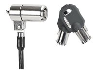 Targus Defcon Master Key Cable Lock - Lås för säkerhetskabel - svart, silver - 1.85 m ASP4925MKEUX