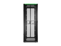 APC NetShelter SX Gen 2 - Rack skåp - 1991 H x 750 B x 1200 D mm, med sidor - golvstående - svart - 42U - 19" - TAA-kompatibel AR3350B2