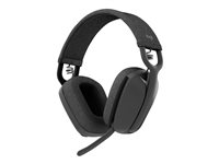 Logitech Zone Vibe 125 - Headset - fullstorlek - Bluetooth - trådlös - grafit 981-001126