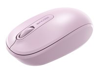 Microsoft Wireless Mobile Mouse 1850 - Mus - höger- och vänsterhänta - optisk - 3 knappar - trådlös - 2.4 GHz - trådlös USB-mottagare - ljus orkidé U7Z-00024