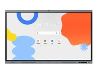 Samsung Interactive Display WA75FX-P - 75" Diagonal klass WAFX-P Series LED-bakgrundsbelyst LCD-skärm - utbildning/företag - med inbyggd interaktiv tavla, pekskärm (multi touch), 48Mp kamera och mikrofon - Android - 4K UHD (2160p) 3840 x 2160 - mörkblå/grå, svart LH75WAFPLGCXEN