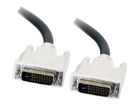 C2G - DVI-kabel - dubbel länk - DVI-D (hane) till DVI-D (hane) - 1 m 81188